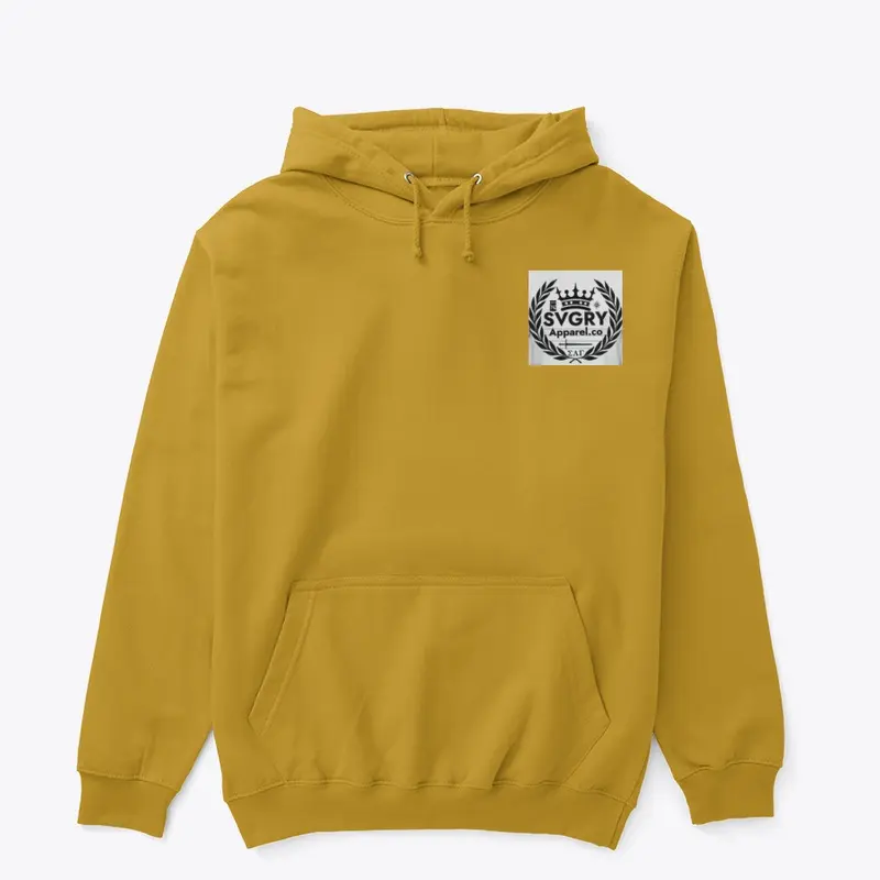 Company Logo Dark Yellow Hoodie